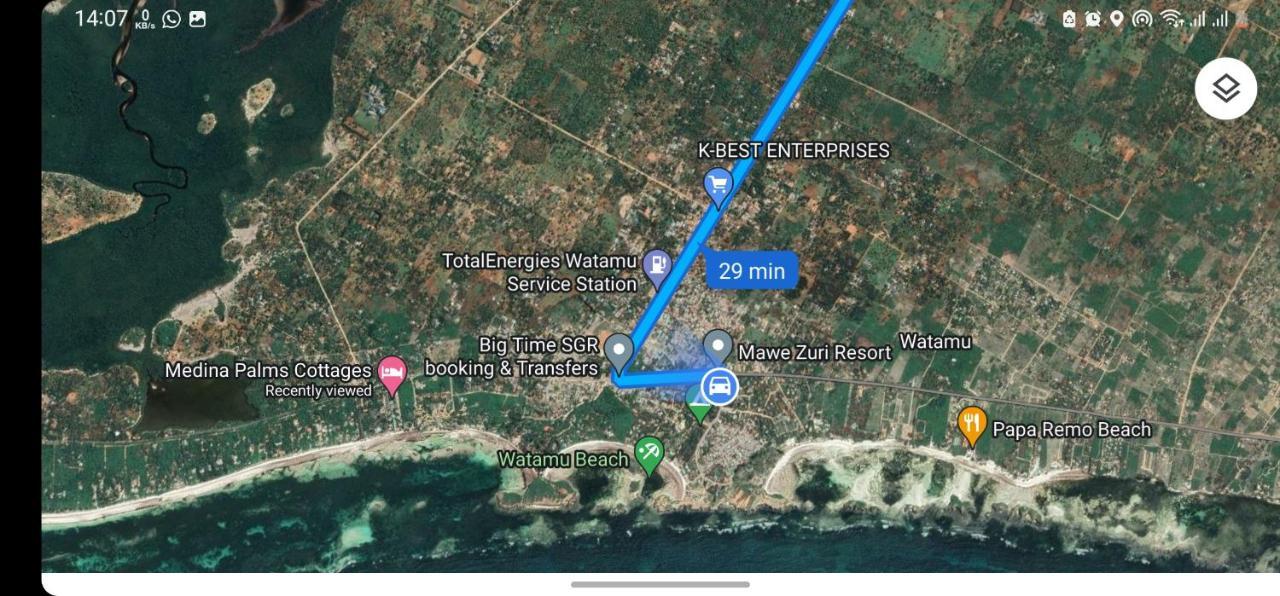 Ocean Breeze Homes Watamu 3 Bedroom Free Wi-Fi And Parking Zewnętrze zdjęcie